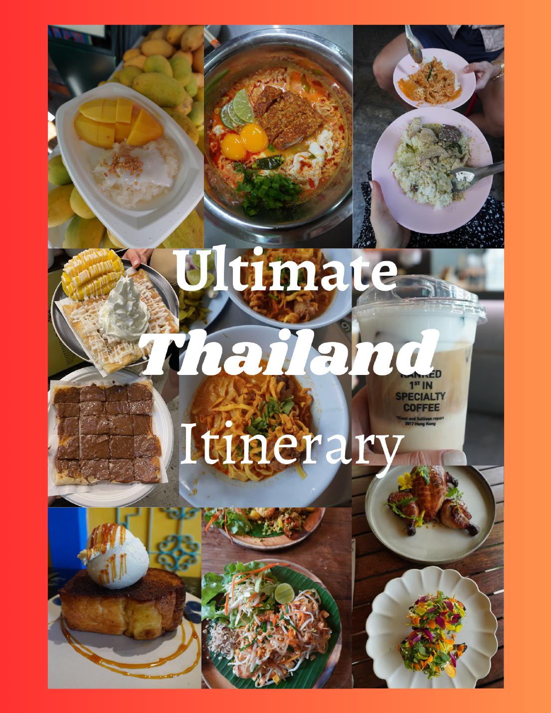 Ultimate Thailand Itinerary