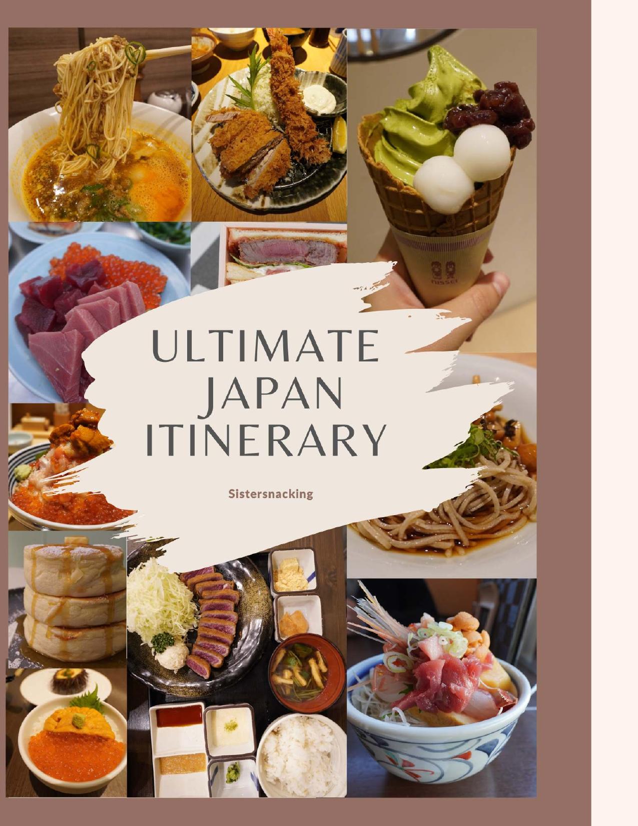 Ultimate Japan Itinerary